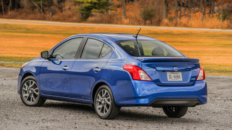 Illustration for article titled 2015 Nissan Versa Now Has Indicators In Its Mirrors, Still Super Cheap